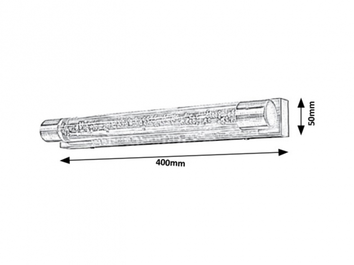APLICA ABBEY  AUR LED 2X5W 4000K IP44 A [3]