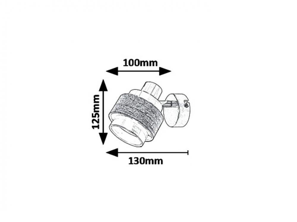 APLICA BASIL 1X10W E14 [2]