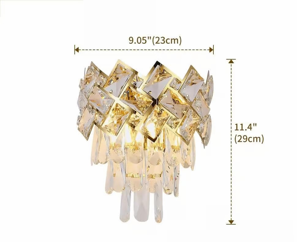 APLICA CRISTAL AURIE 2XE14 [4]