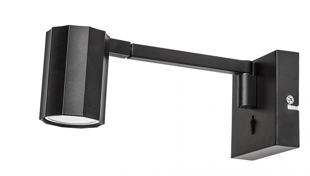 APLICA KARTER 1X5W GU10 NEGRU [1]