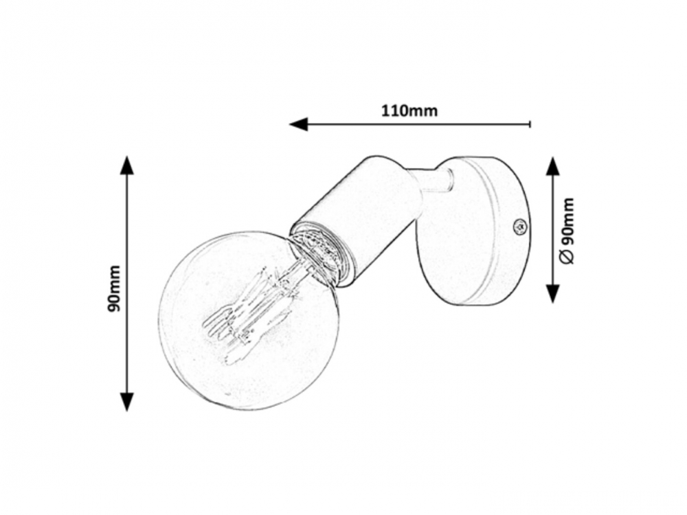 APLICA LAMAR 1X40W E27 [2]