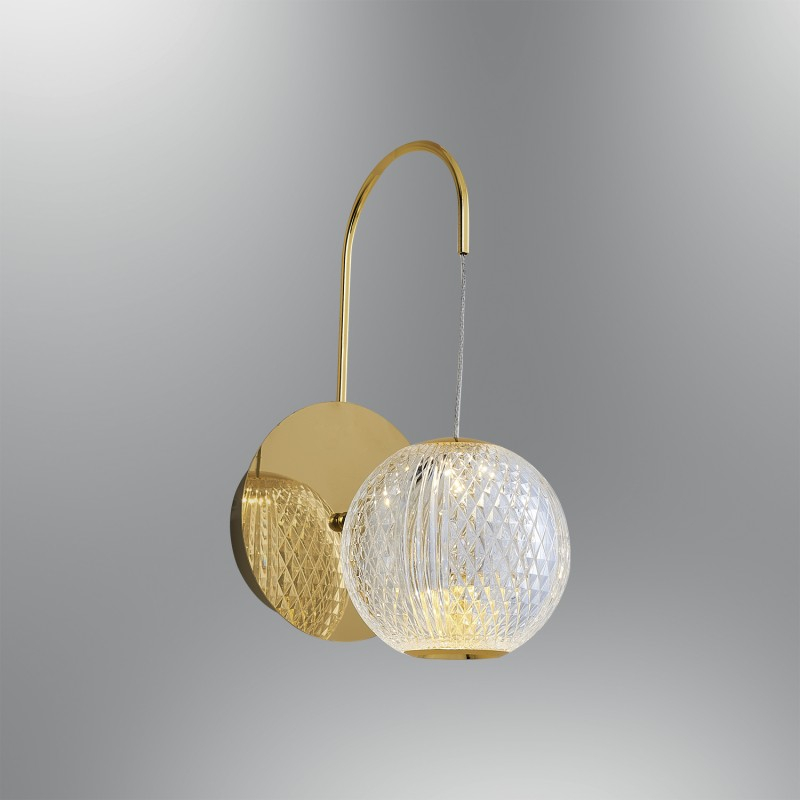 APLICA LED AURIE GLOB CRISTALIN 5W [1]