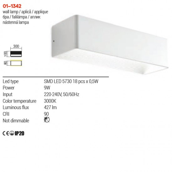 APLICA LED DUEL ALBA 1X7W LC [2]
