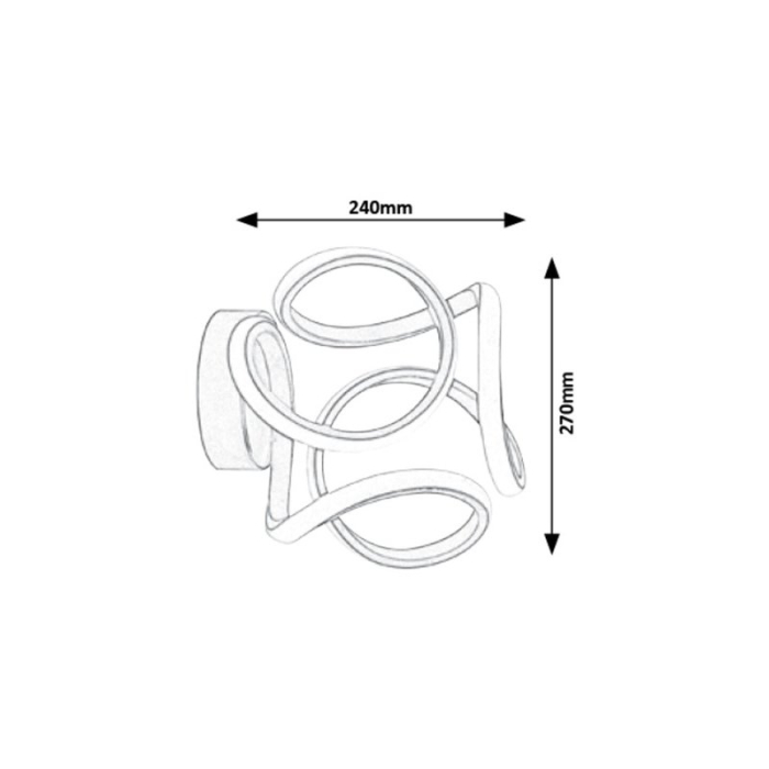 APLICA LED R. 5772 PALMIRA [3]