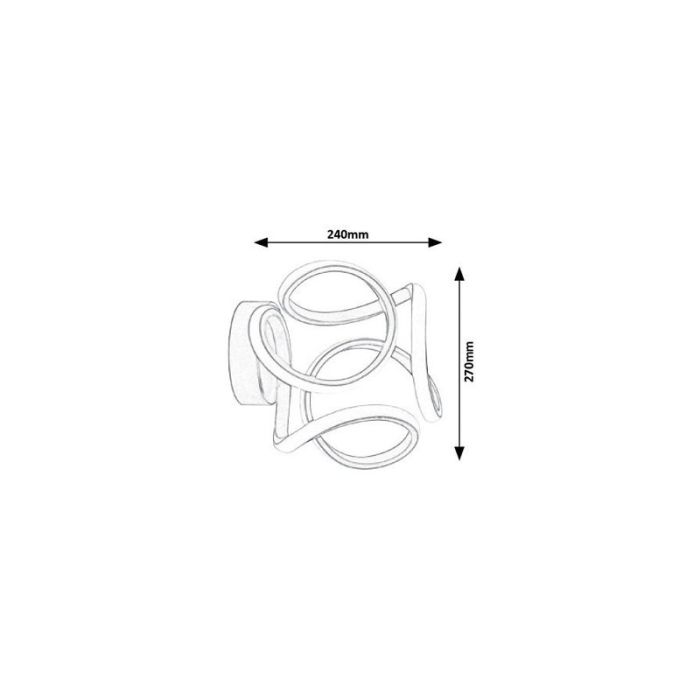 APLICA LED RABALUX AMBROSIO 5694 [2]