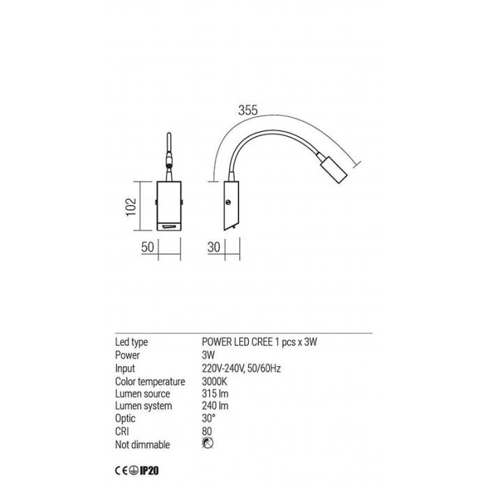 APLICA LED HELLO ALB [2]