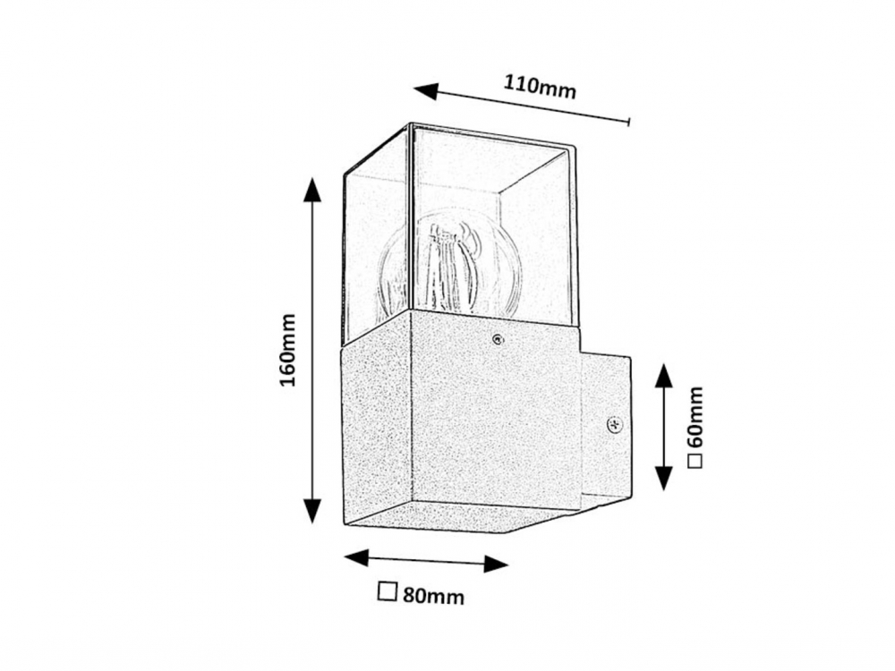 FELINAR APLICA LOANDA 1x60w E27 [4]