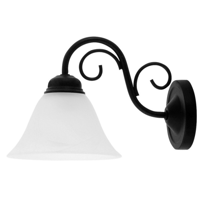 APLICA ATHEN 7811 NEGRU MAT ALB E14 1X40W 155X180MM [4]