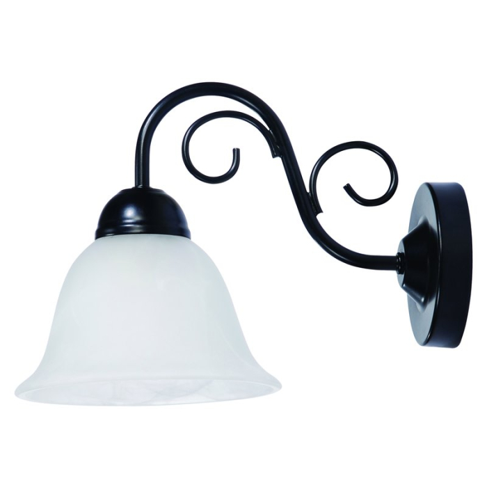 APLICA ATHEN 7811 NEGRU MAT ALB E14 1X40W 155X180MM [5]