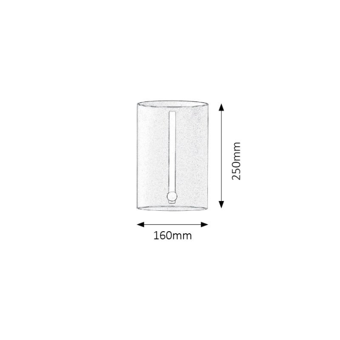APLICA RABALUX BALTIMORE 8731 DE EXTERIOR NEGRU MAT E27 1X25W 25X16X11CM [2]