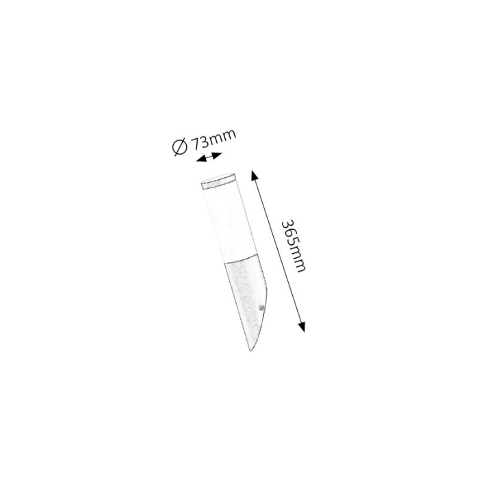 APLICA RABALUX BLACK TORCH  8145 NEGRU MAT E27 1X25W [2]