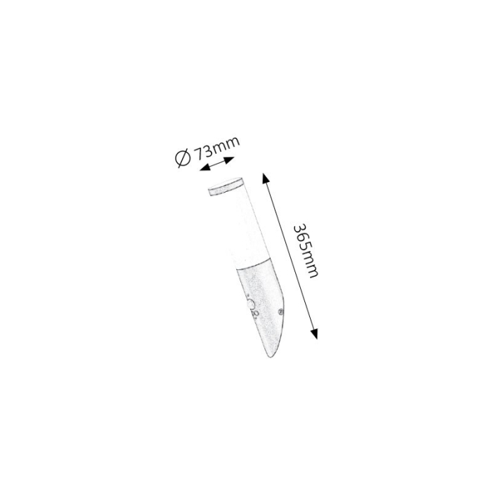 APLICA  BLACK TORCH APLICA CU SENZOR NEGRU MAT E27 1X25W 73X365X180 [2]
