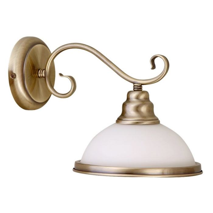 APLICA  ELISETT BRONZ ALB E27 1X60W 250X225MM [4]