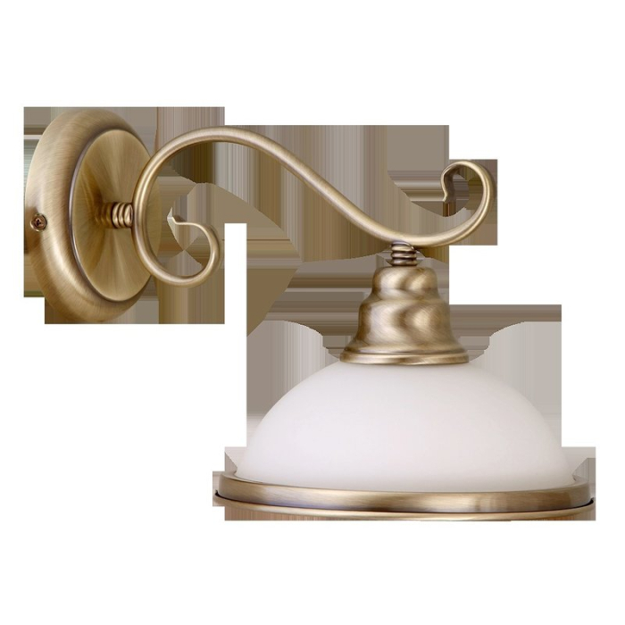 APLICA  ELISETT BRONZ ALB E27 1X60W 250X225MM [2]