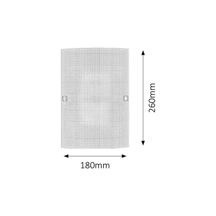 APLICA  SCOTTIE 3887 ALB E27 1X60W 180X260MM [2]