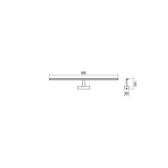 APLICA RED. NEPTUNE  LED 18W 3000K ALB IP44 [2]