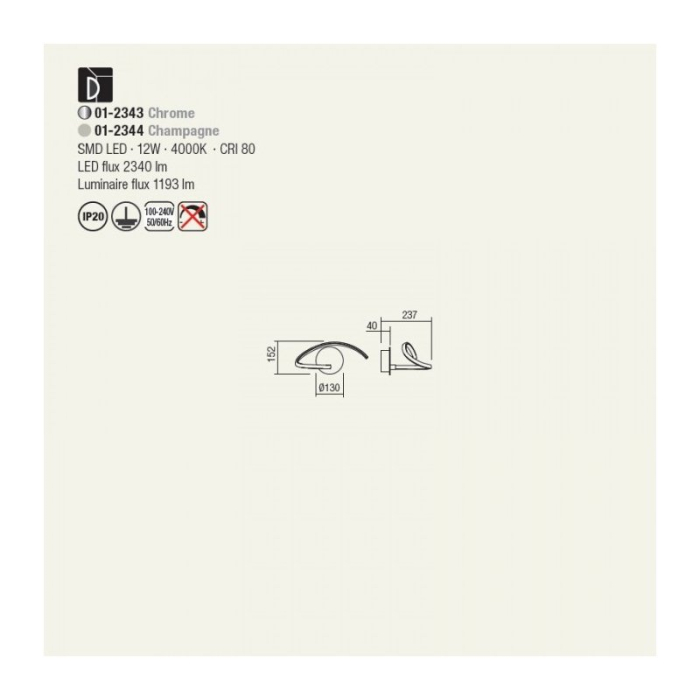 Aplica Redo Cigno 01-2344 [2]