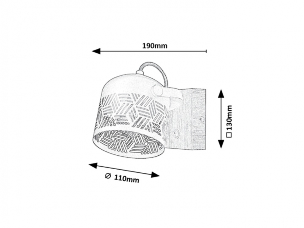 APLICA ROTEM 1X40W E14 [2]