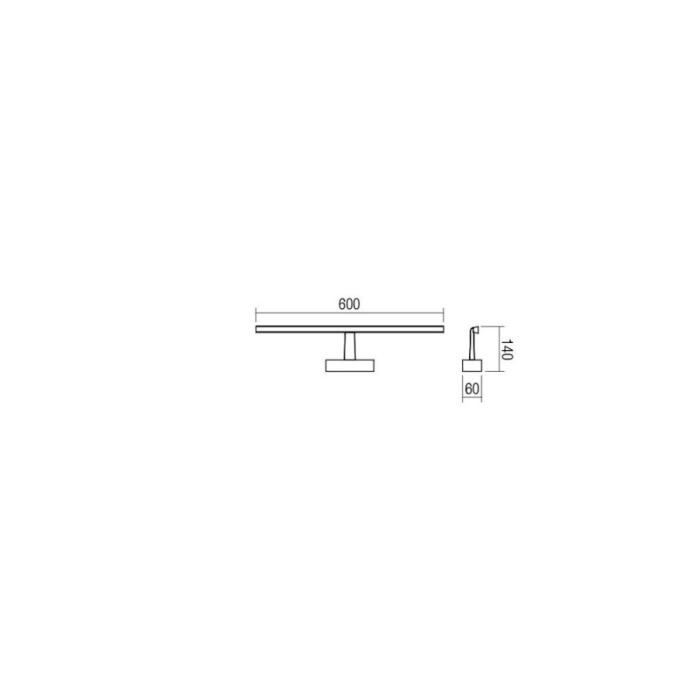 APLICA SMARTER NEPTUNE 01-1672 LED 12W 3000K CROM IP44 [2]