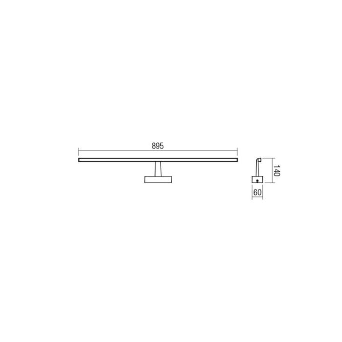 APLICA  NEPTUNE LED 18W 4000K CROM IP44 [2]
