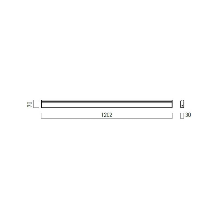 CORP LED XMIRO 18W 4000K IP44 ALB MAT ARELUX [3]