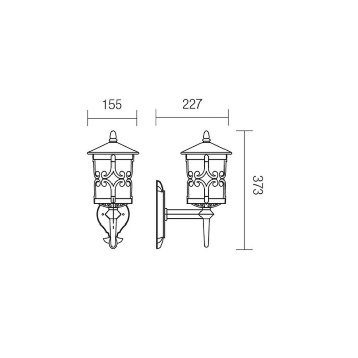 FELINAR APLICA SUS TIROL E27 1X42W 220V [2]