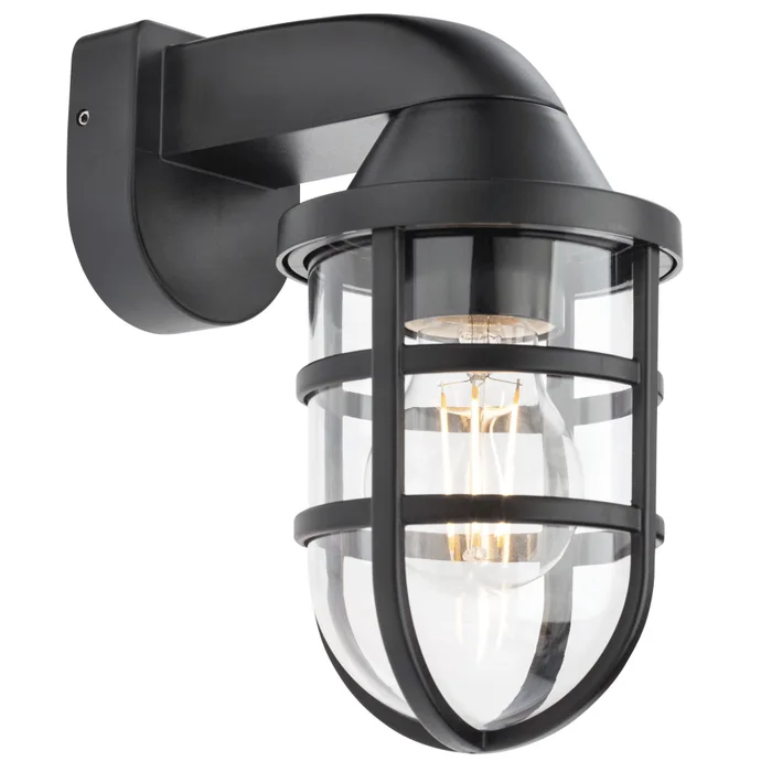 FELINAR CAGE 1X28W E27 NEGRU [1]