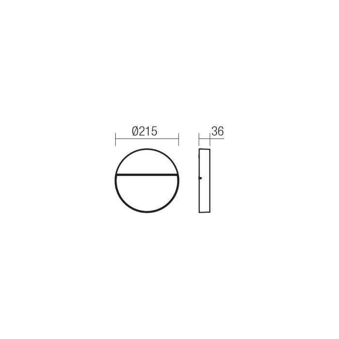 FELINAR LED REDO EVEN 9626 9W WH IP54 AP. [2]