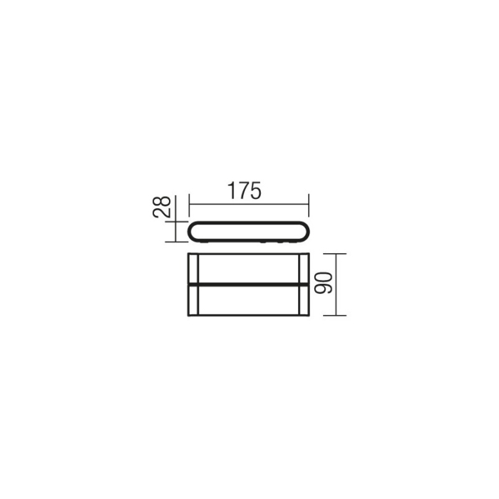 FELINAR LED REDO POKET 9622 12W WH IP54 AP. [3]