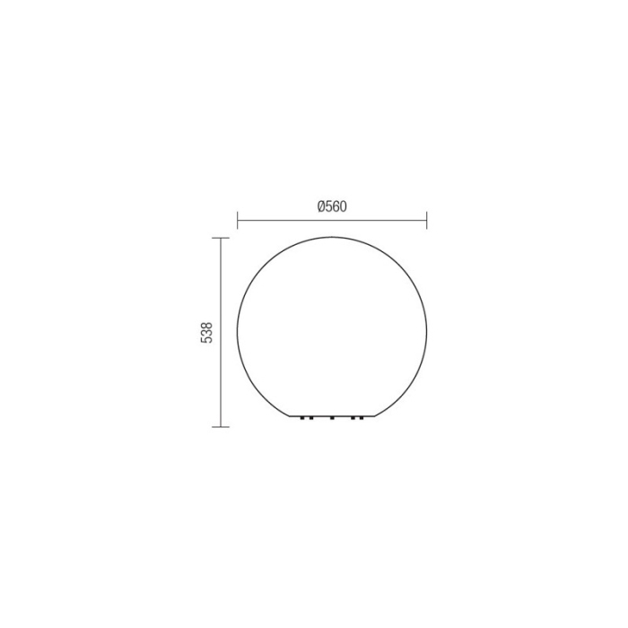 FELINAR REDO BALOO 9971 E27 1X23W OPAL IP65 CD 56CM [3]