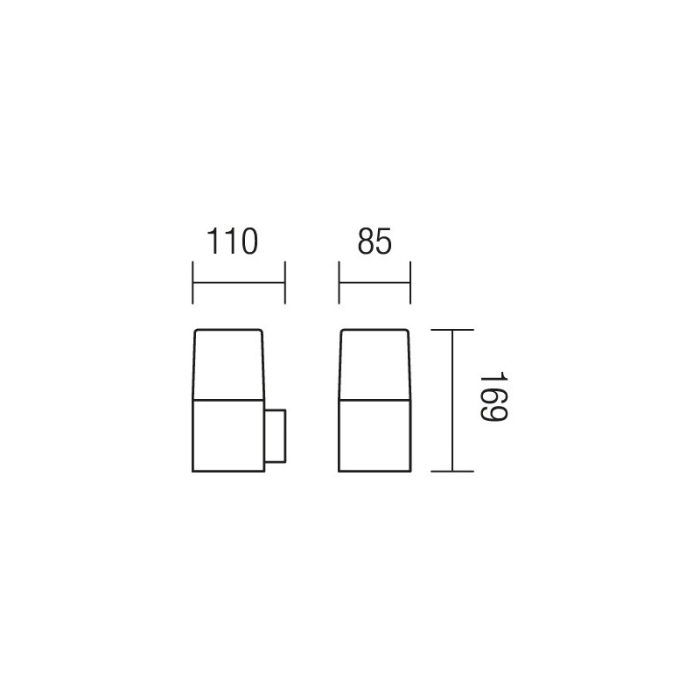 FELINAR REDO TOGO 9265 E27 1X15W IP44 AP. [2]