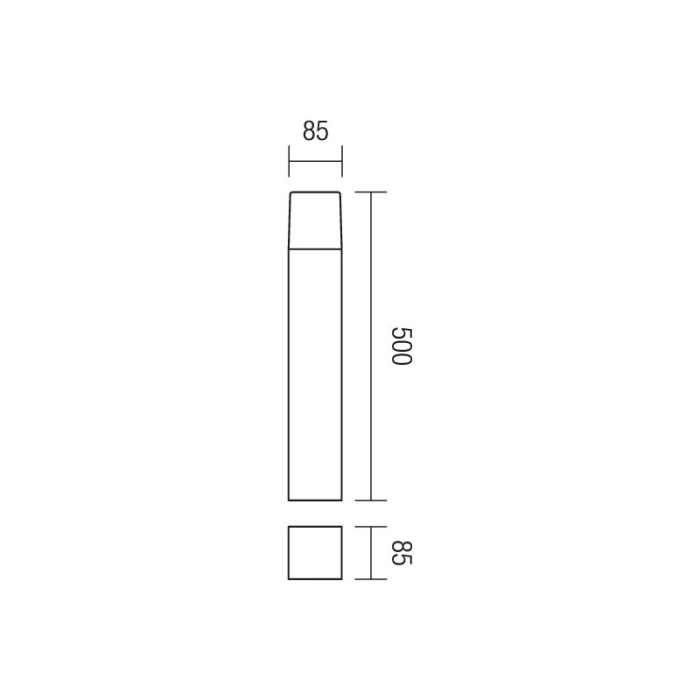 FELINAR REDO TOGO 9266 E27 1X15W IP44 ST. H50 [3]