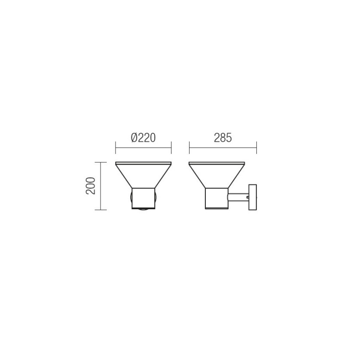 FELINAR REDO WIT 9687 E27 18W R IP54 AP. [3]