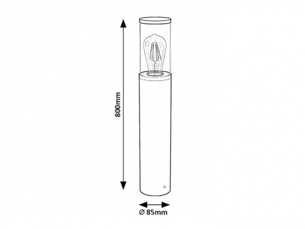 FELINAR STALP WELLINGTON 1X60W E27 [2]