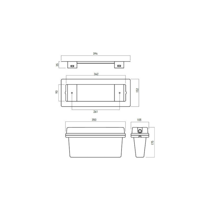 LAMPA EMERGENTA LED XARROW 5W M 3H AW30LEDM ARELUX [3]