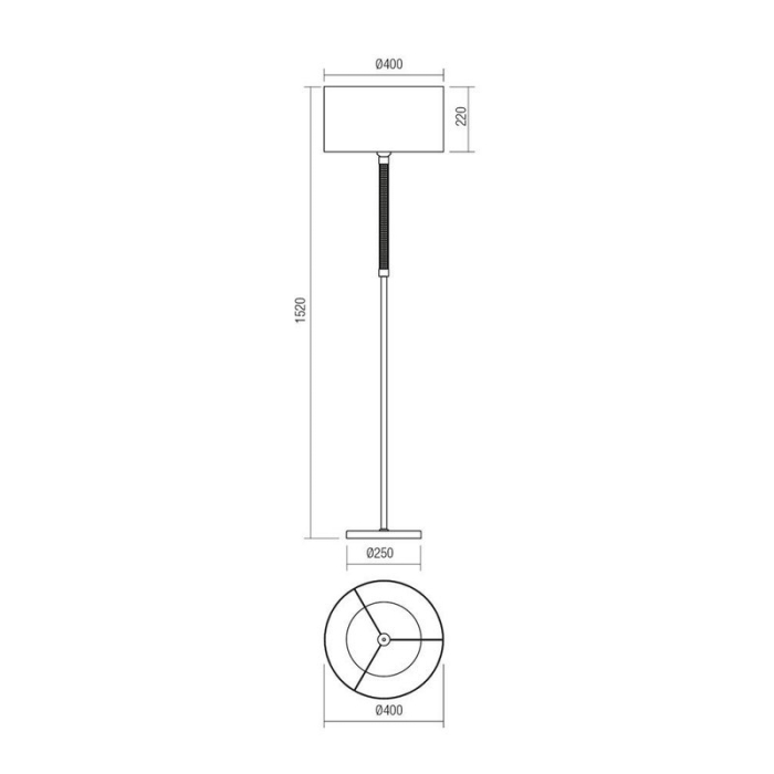 LAMPADAR ASTRID 1X42W E27 ARGINTIU [2]