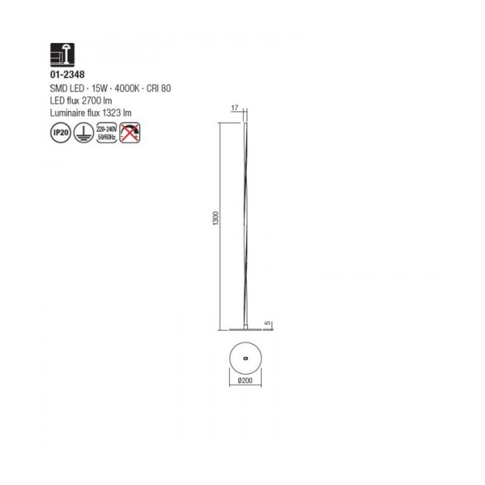 LAMPADAR REDO IRUDO 01-2348 [2]