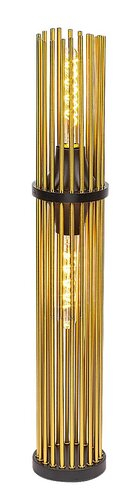 LAMPADAR ROXAS 2X40W E27 NEGRU/CUPRU [3]