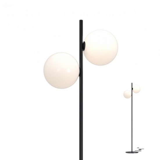 LAMPADAR TALIS 2X42W NEGRU MAT H170 [1]