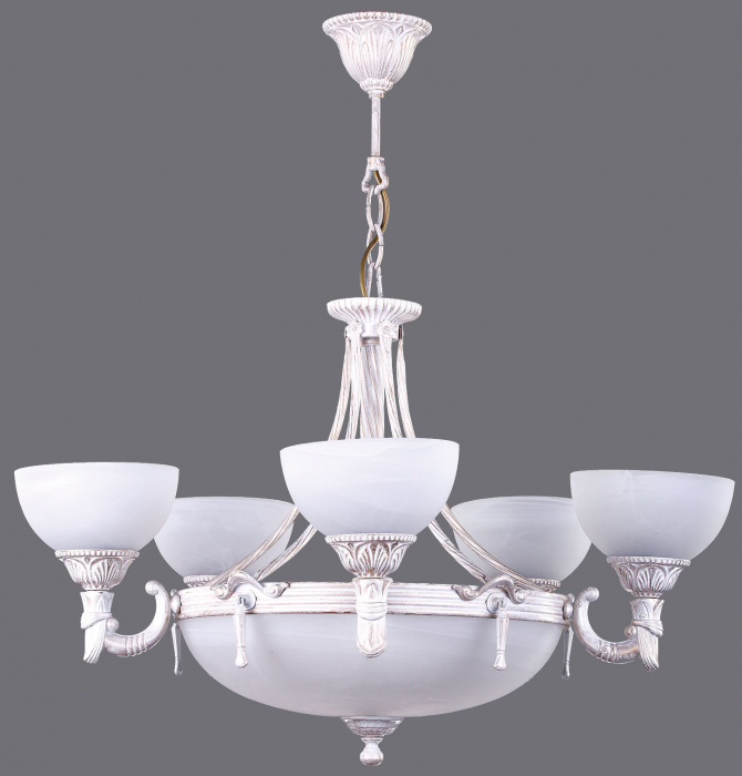 Lustra Clasic Bussy Malawi 3075-70-05B 8X40W E27/E14 [2]