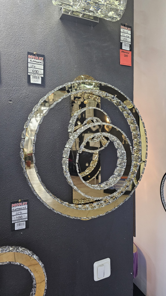 LUSTRA CRISTAL 3 CERCURI 50CM [3]