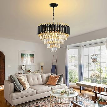LUSTRA CRISTAL  500 BK 50CM 9XE14 [3]