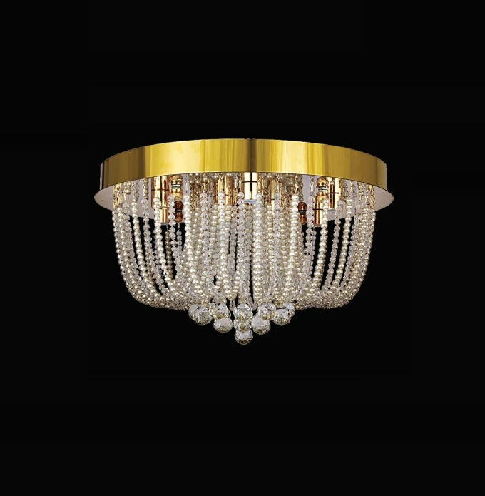 LUSTRA CRISTAL AURIE 9XE14 DIAMETRUL 50CM [2]