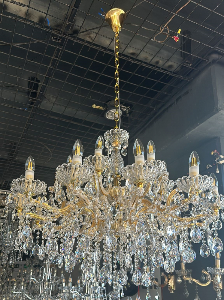 LUSTRA CRISTAL AURIU 12+6 AUR [1]
