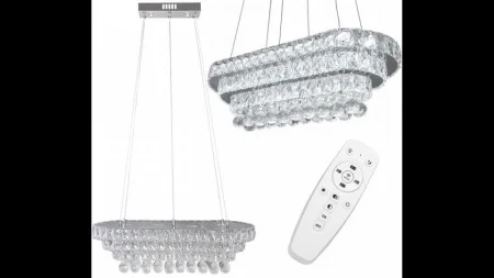LUSTRA cristal LED 102W telecomanda [5]