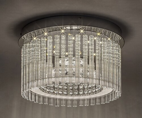 LUSTRA CRISTAL LED DANIELLE 1X18W ROTUNDA 4000K [2]