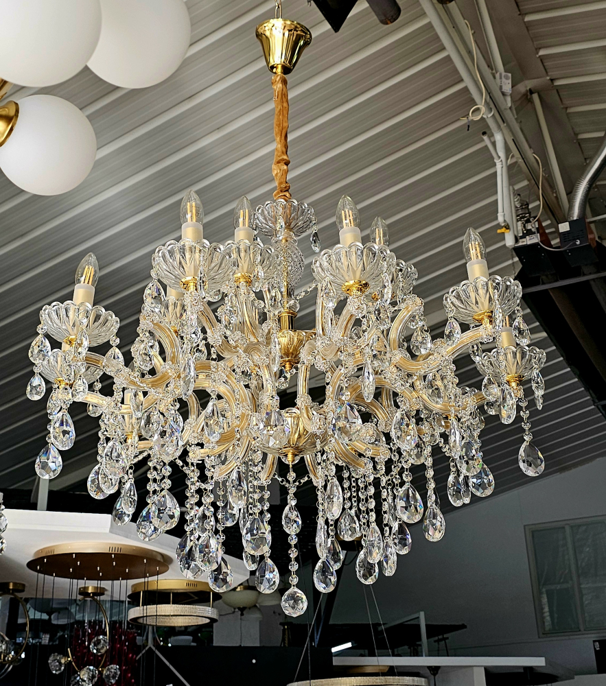 LUSTRA de  CRISTAL - AURIE CU BRATE 10+5 [1]