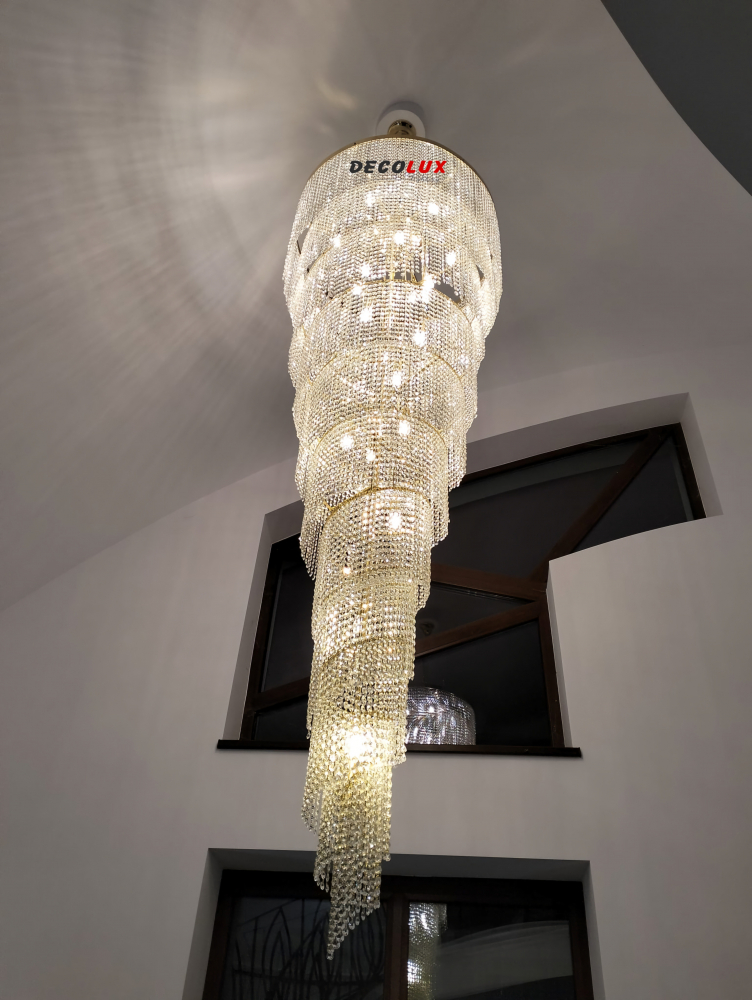 LUSTRA DE CRISTAL - CASA SCARII | ESPIRAL [2]