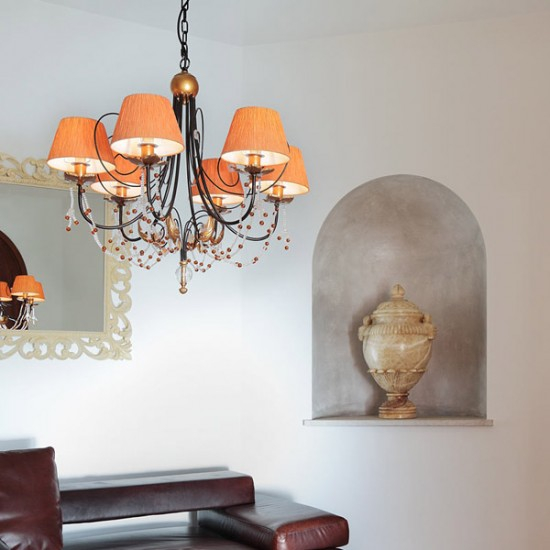 LUSTRA INTRIGO  6X28W E14 PORTOCALIE [2]