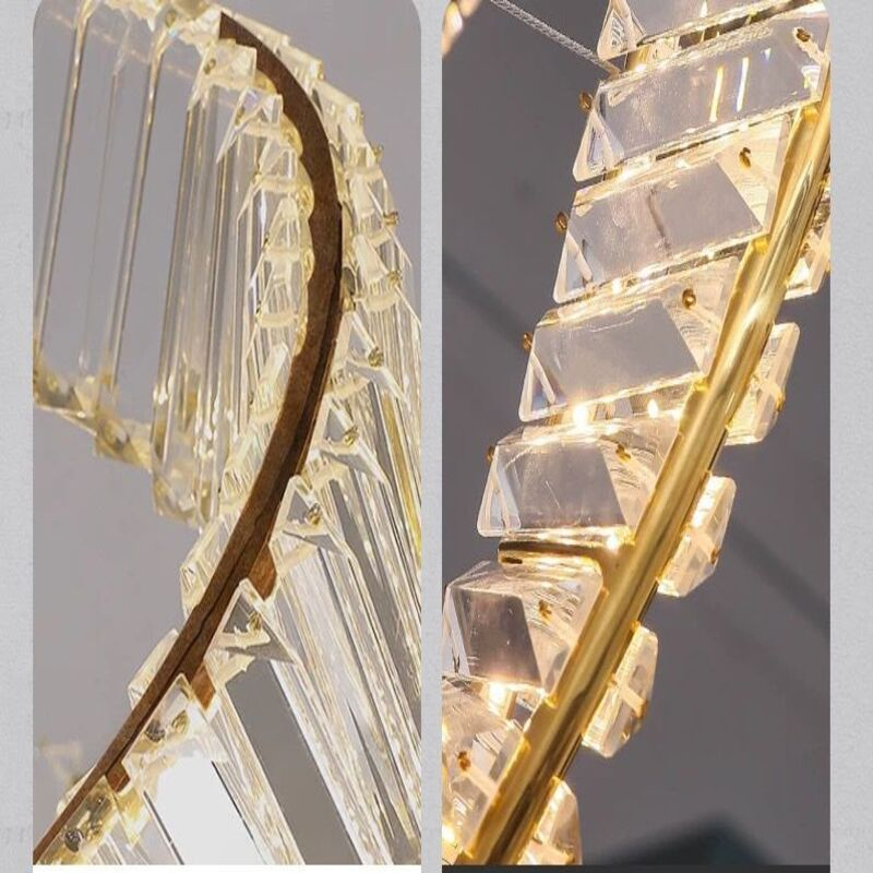Lustra LED - cerc cu telecomandă, poți controla luminile sau varia intensitatea [2]